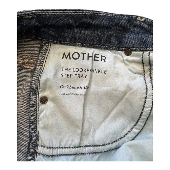 MOTHER The Looker Ankle Step Fray size 24 in can’t leave it alone - Picture 4 of 5